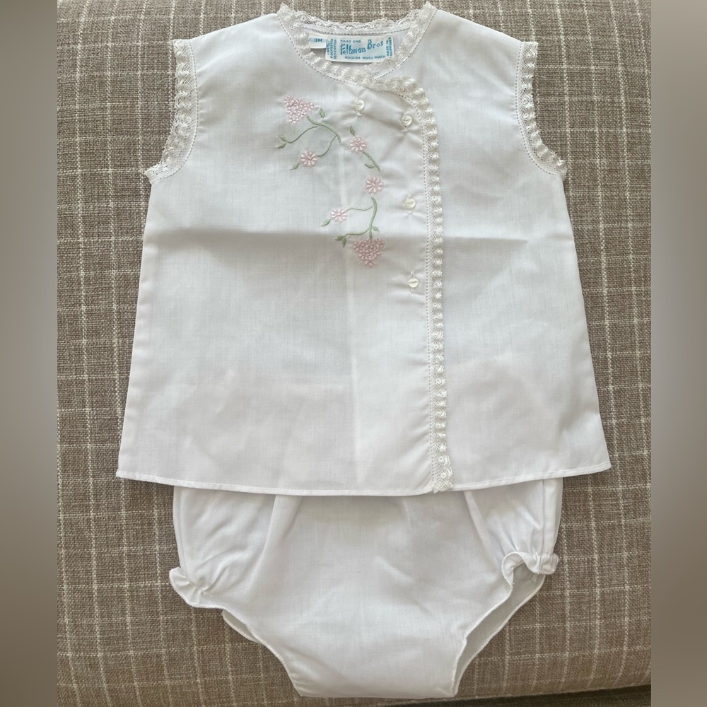 New with tags Feltman brothers bloomer set size 3 months